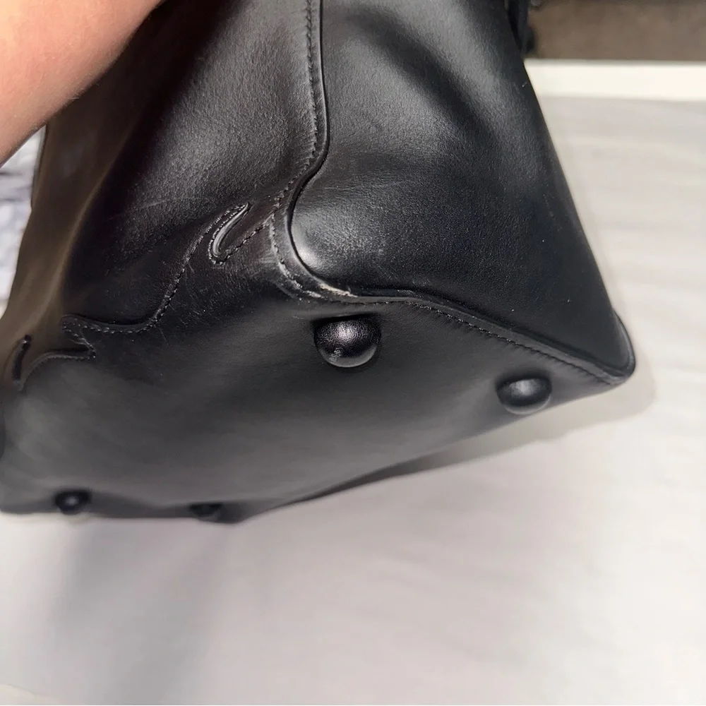 🐝🐝SOLD🐝🐝3.1 PHILLIP LIM Ames Patchwork Black Leather Flap Crossbody Bag - Picture 11 of 12